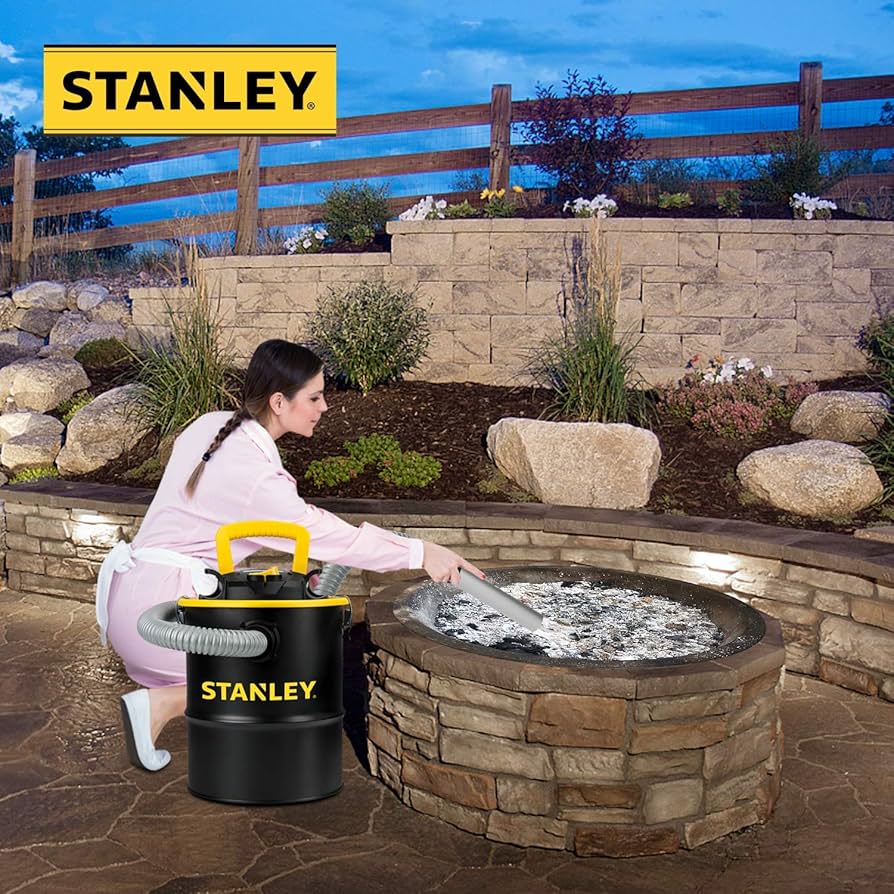 Amazon.com: STANLEY Ash Vacuum Cleaner, Portable 4 Gallon